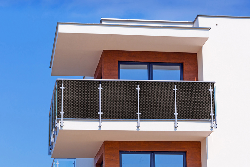 Brise-vue avec œillets pour balcon et clôture 0,9x3m - 11 coloris