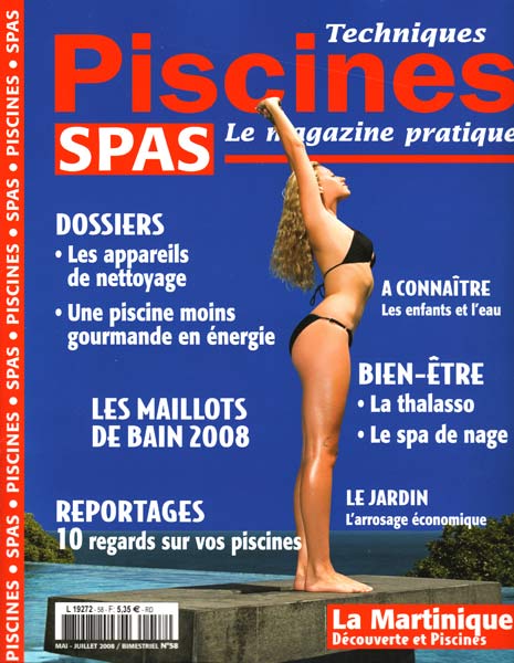 couverture magazine Technique piscine SPAS