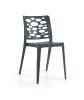 Chaise design VENUS - Alliance de confort, style et polyvalence (Vendues par 4) Coloris : Anthracite