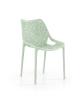 Chaise de terrasse OXY - Chaise polypropylène, 14 Coloris (Vendues par 4) Coloris : Vert pastel