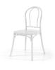 Chaise empilable de jardin MIAMI - Chaise gastro, 9 Coloris (Vendues par 4) Coloris : Blanc