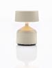 Lampe de table sans fil 25 couleurs - DEMOISELLE SMALL CYLINDRIQUE - IMAGILIGHT Coloris : Sable