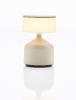 Lampe de table sans fil 25 couleurs - DEMOISELLE SMALL CYLINDRIQUE SABLE - IMAGILIGHT Coloris : Sable