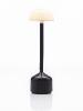 Lampe de table à LED sans fil 25 couleurs - DEMOISELLE TALL DOME SABLE - IMAGILIGHT Coloris : Noir