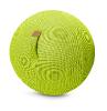 Boule gonflable en polyester alvéolé  - JUMBO CELESTE MESH - Diamètre 65 cm Coloris : Vert anis