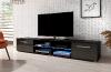 meuble de television design noir moon