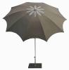 parasol 2m inclinable taupe 200