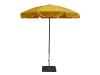 parasol rond inclinable jaune alux 200