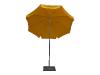 parasol rond inclinable jaune alux 200