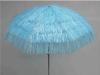 Parasol exotique KENYA 200 Coloris : Bleu azur