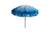 Parasol franges 3 couleurs TULUM 200 Coloris : Blanc / Azur / Bleu