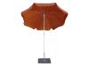 parasol rond inclinable terracotta novara