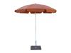 parasol rond terracotta inclinable novara 200