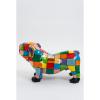 profil sculpture bulldog anglais puzzle multicolor