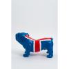 profil statue bulldog anglais drapeau anglais