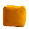repose pied pouf carre curry