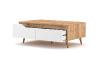 table basse blanche bois tue