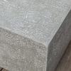 table basse effet beton tevere gris beton carre