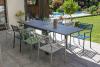 table jardin aluminium gaston