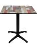 table pliable pied argos plateau compact style industrie