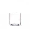 Vase cylindrique en verre - Lucille - Vase transparent - Taille L ou S Taille : S