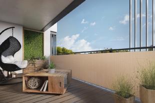 Brise vue cloture, balcon et terrasse 0,9x3m - 11 coloris