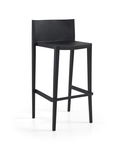 chaise haute de bar polypropylene sunset hauteur 99cm