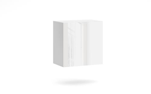 etagere murale blanche cube 50cm vivo
