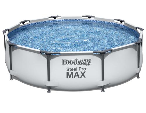 piscine steel pro max tubulaire ronde bestway