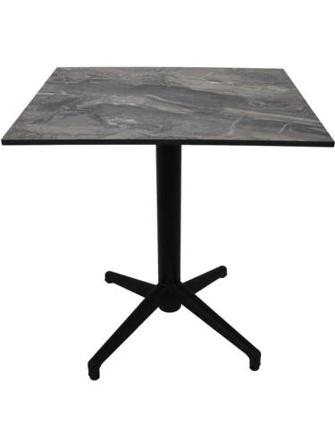 table pliable pied argos plateau compact couleur quartz