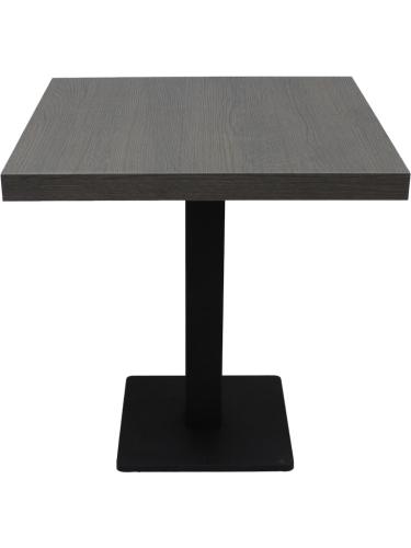 table simple plateau thuya 70x70cm