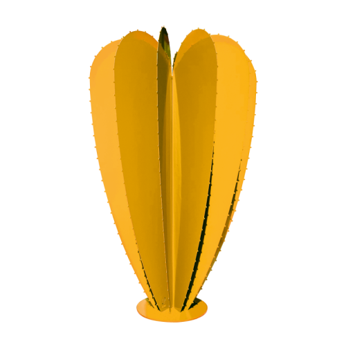 cactus d exterieur jaune 12 feuilles decoration jardin exterieur