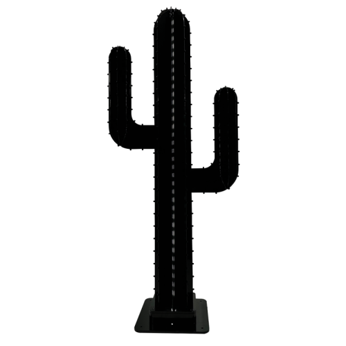 decoration cactus exterieur noir led outdoor indoor