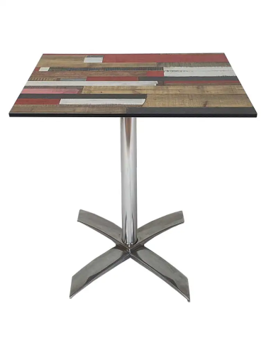 table pliable pied argos plateau compact style industrie