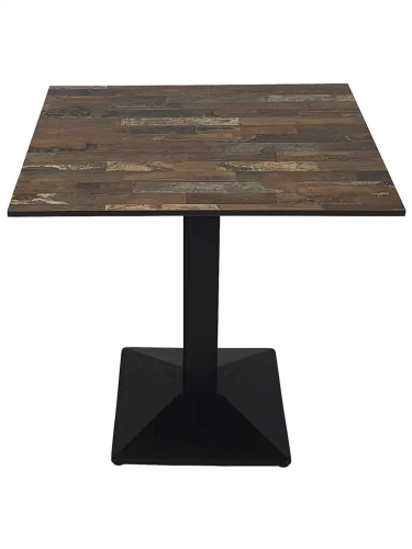 table simple plateau vinyl 70x70cm